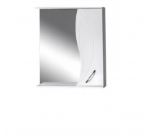 Зеркало шкаф для ванной Валенсия 600 правый подсветка