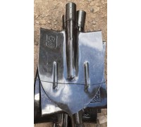Лопата штыковая / копательная / остроконечная / ЛКОР / рельсовая сталь