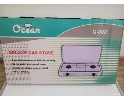 Плита газовая 2 конфорки Ocean M-002