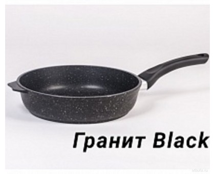 Сковорода диаметр 26см АП Гранит black арт 26802