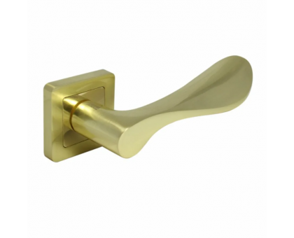 Дверная ручка для входных металлических дверей/мат.золото/Комплект ручек