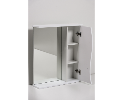 Зеркало шкаф для ванной Диана-50 Тюльпан правое
