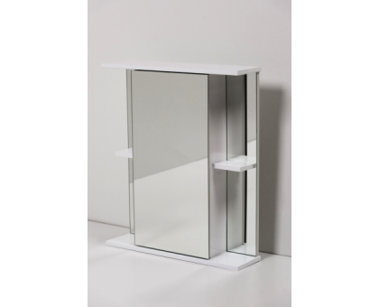 Зеркало шкаф для ванной Мадрид 50 белый Эко универсальное