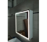 Зеркало шкаф для ванной Лайт Бокс-03 50х70 подсветка