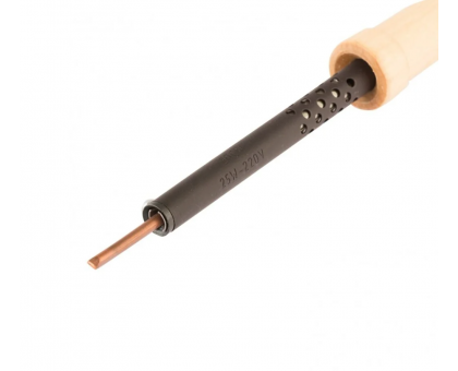 Паяльник электрический ЭПСН-25/220, деревянная ручка