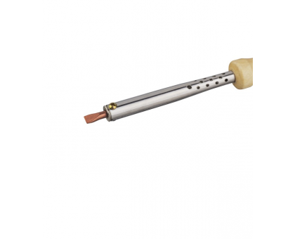 Паяльник  90 198 OSE-Pes05-100W-220В-CP (деревянная ручка, клин прямой)