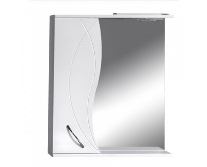 Зеркало шкаф для ванной Валенсия 500 левый подсветка