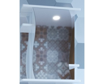 Зеркало шкаф для ванной Классик-550 правый