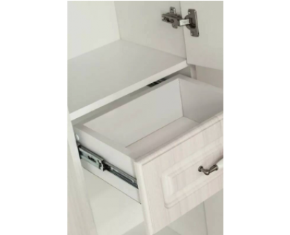 Шкаф пенал колонна для ванной 36 Олеандр-2 1 ящик