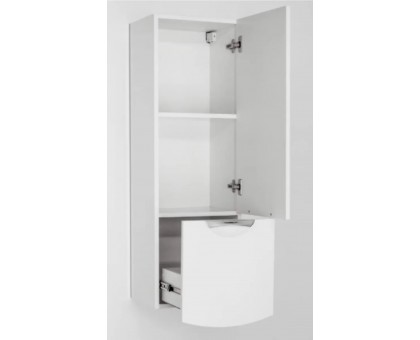 Шкаф пенал колонна для ванной 36 подвесной Жасмин-2 Люкс