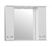 Зеркало шкаф для ванной Ирис 1000 свет