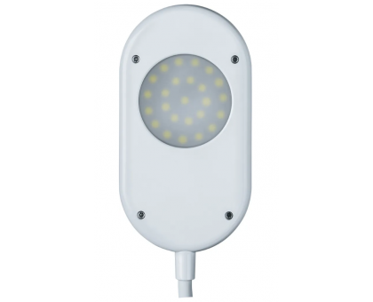 Светильник настольный влагозащита NDF-D024-5W-6K-WH-LED на основании, белый